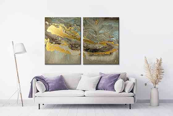 Модульна картина у вітальню/ спальню Флю-Арт TLV-2_125 70x102 см Київ