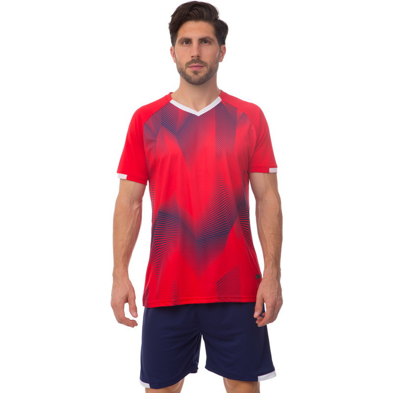 Форма футбольна SP-Sport M8602 M-3XL Вишневе - фото 1