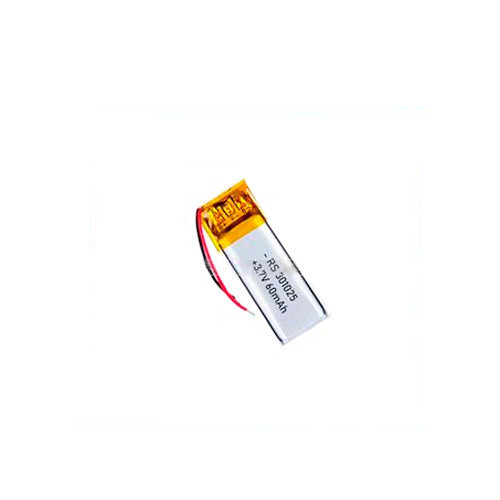 Акумулятор 301025 Li-Pol 3.7V 60мА·год із захистом PCM для MP3 плеєрів та Bluetooth навушників Київ - фото 1