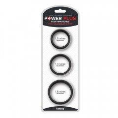 Ерекційні кільця - Power Plus Soft Silicone Pro Ring Black Sex Aura Київ - фото 1