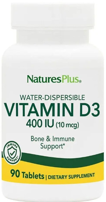 Витамин Д3 холикальциферол Nature's Plus Vitamin D 400 МЕ 90 таб Киев - изображение 1