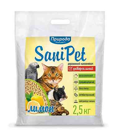 Деревний наповнювач "Природа" "Універсальний Лимон", 2.5кг Вінниця