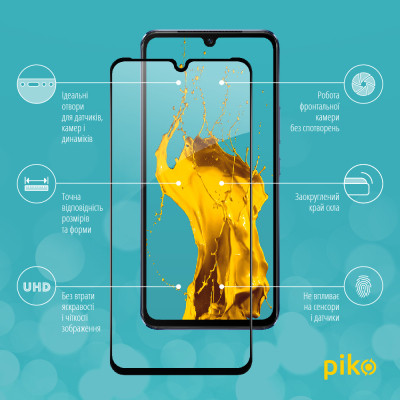 Скло захисне Piko Full Glue Vivo V21 (1283126528507) Вінниця - фото 3