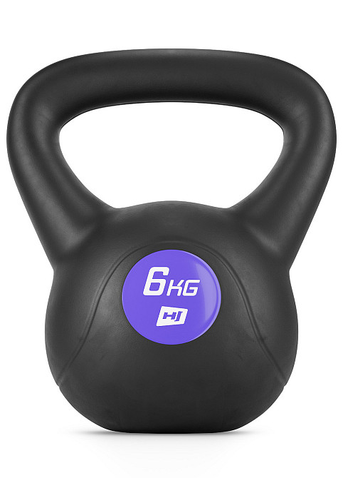 Гиря вінілова Hop-Sport 6кг HS-PB006KB Київ - фото 1