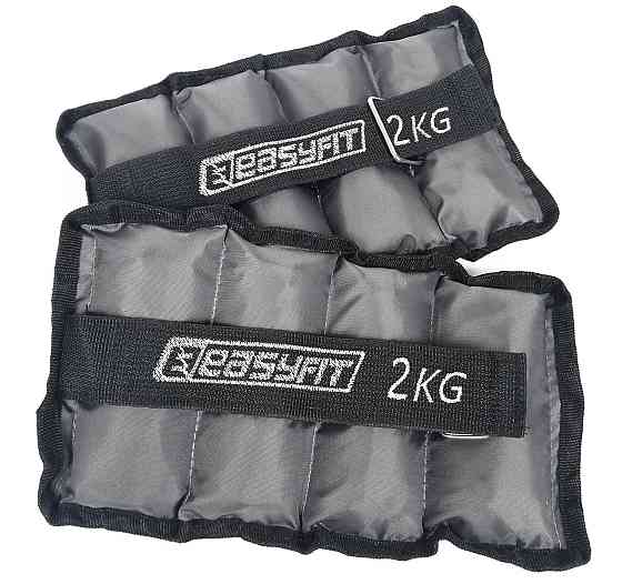 EasyFit Обтяжувачі для ніг та рук з металом EasyFit Metal 2 кг (пара) Коломия