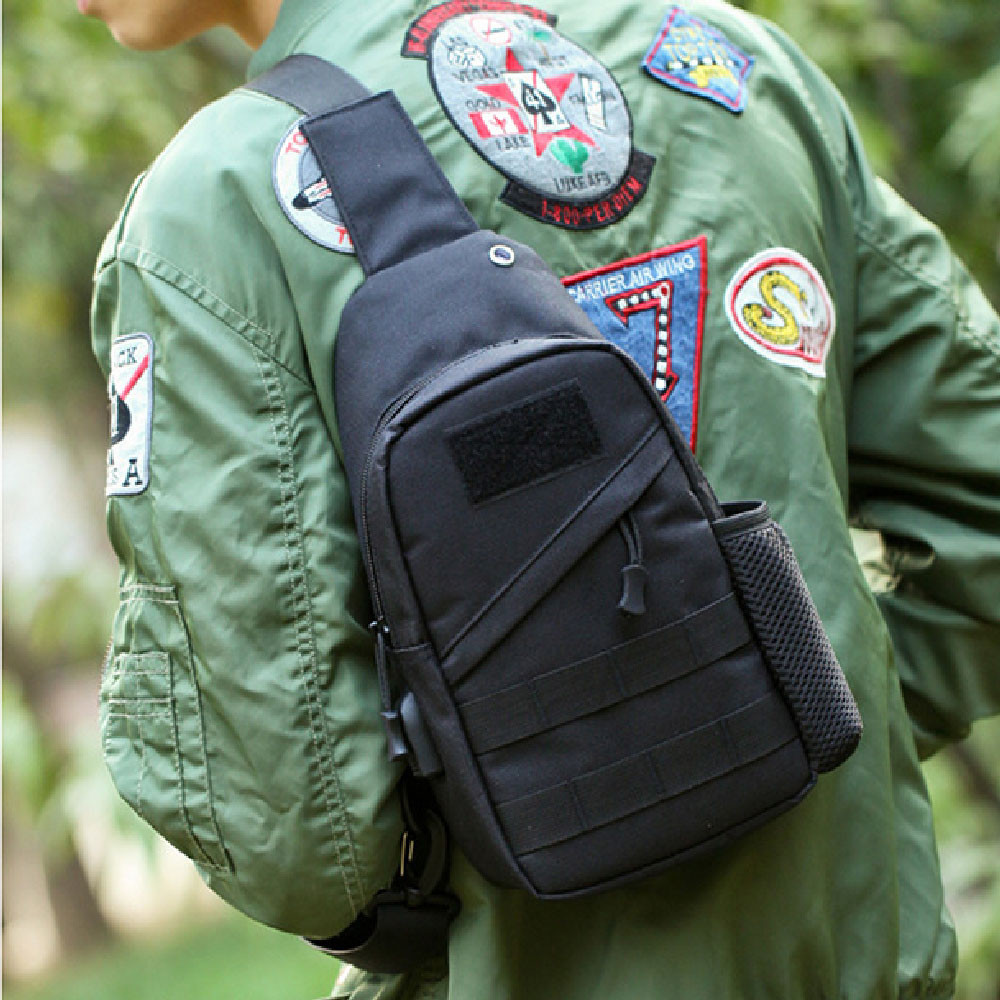 Чоловіча сумка планшет з накладним кишенею Військова сумка всу чоловіча слінг RP-62 Львів - фото 5