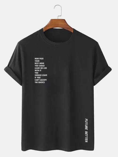 Футболка чоловіча с принтом  48 Чорний 2664093694 Дніпро - фото 1