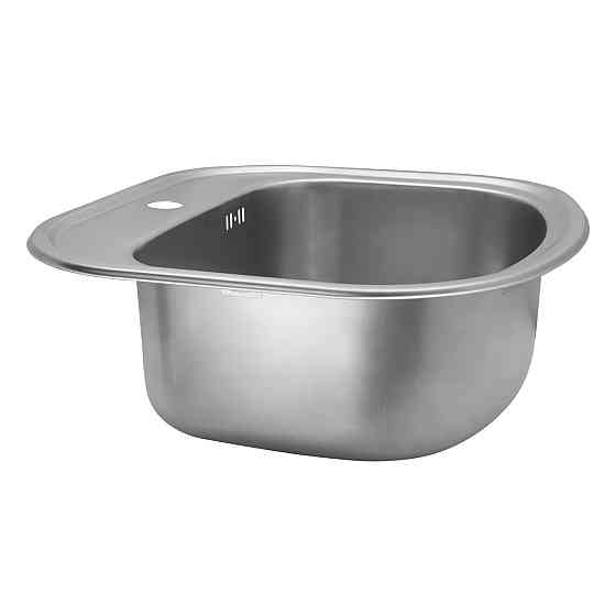 Кухонная мойка с нержавеющей стали Kroner KRP Satin - 47х49 (0.8 мм) Киев