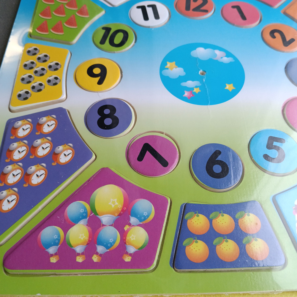 Мульти-пазл деревянные часы Киев - изображение 2