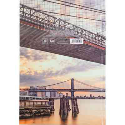 Книга записная Axent Power А4 в твердом переплете 96 листа клетка (8422-567-A) Винница