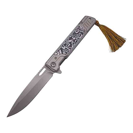 Ніж складний ChongMing CM139, 2146 Білий Дніпро