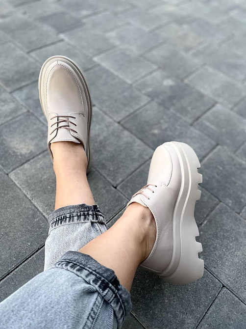 Nivelle Туфлі жіночі NIVELLE 2138/Соня-6 латте (весна-осінь, шкіра натуральна) (4807) Коломия - фото 8