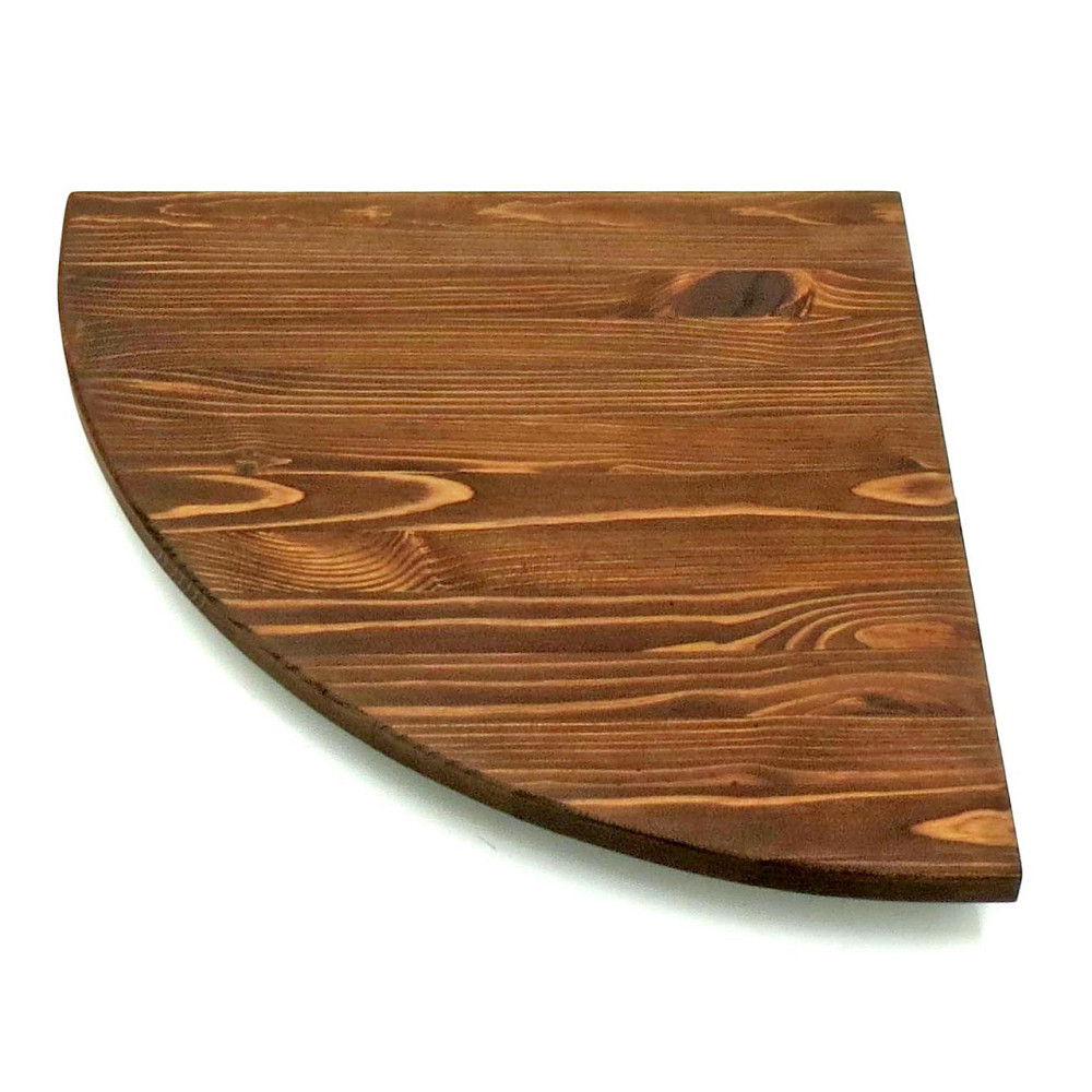 Кутова настінна полиця "Кабарет 30" охра Миколаїв - фото 1