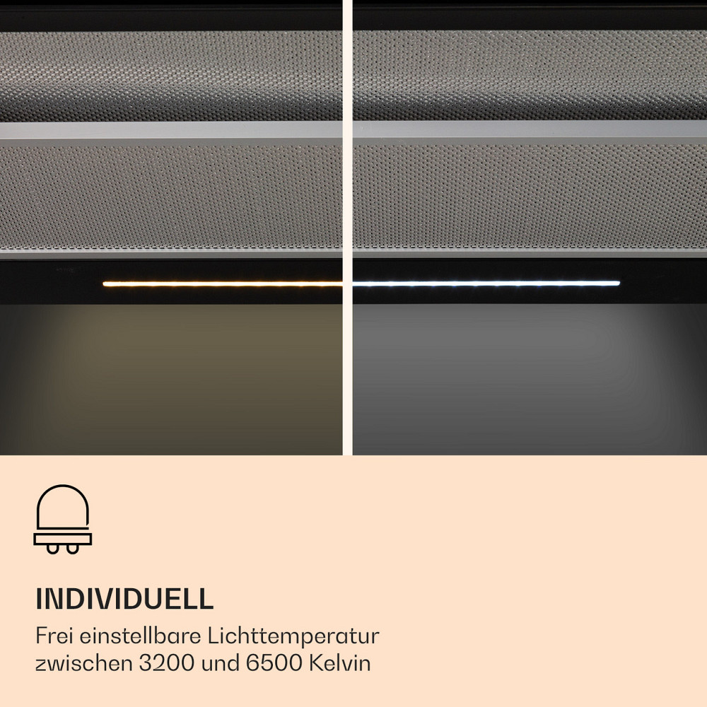 Mariana Neo 60 вытяжка с плоским экраном 60см 640 м³/ч отработанный воздух LED черный (Германия, читать Ровно - изображение 3