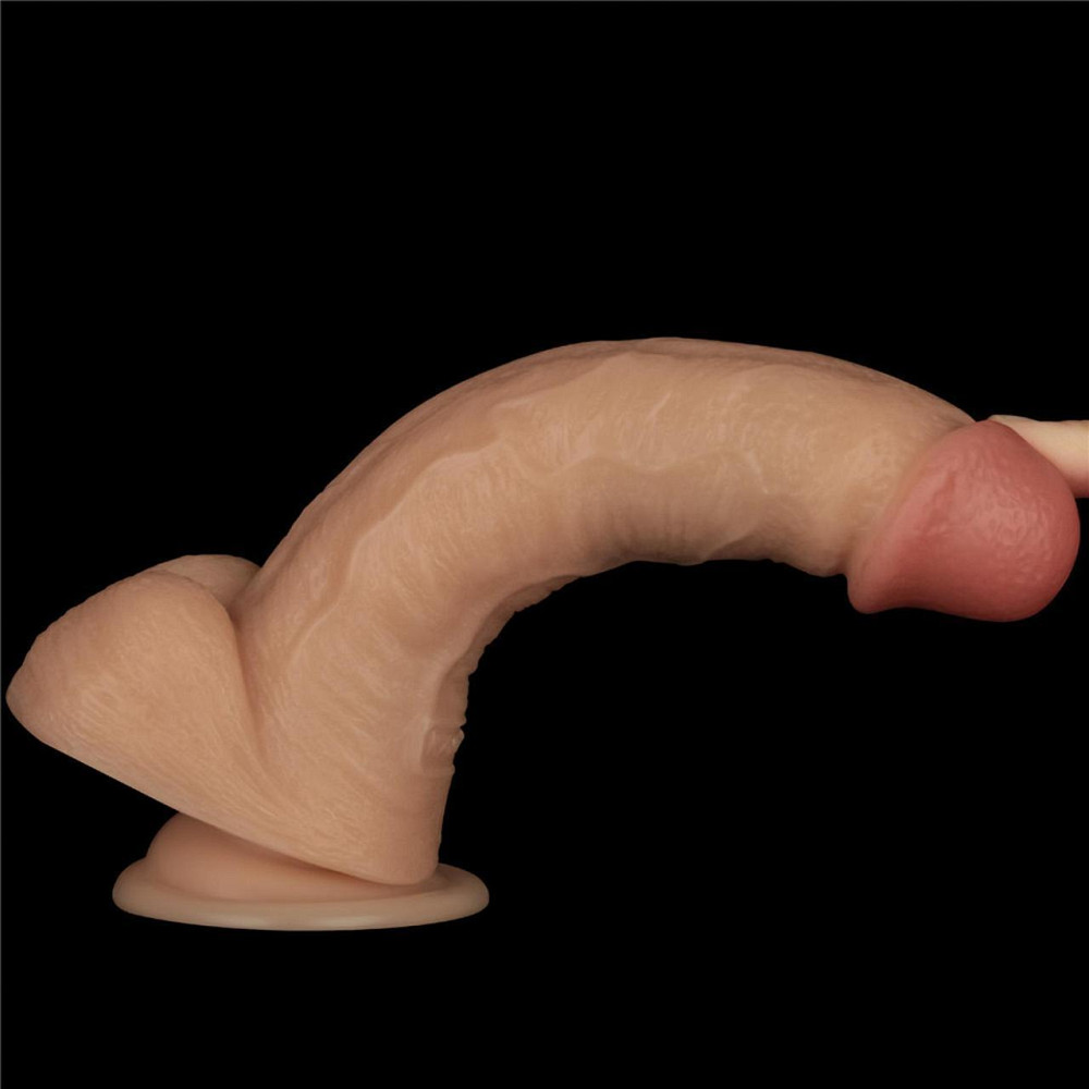 Реалістичний вібратор - Vibrating Power Basics Cock 8" Sex Aura Київ - фото 9