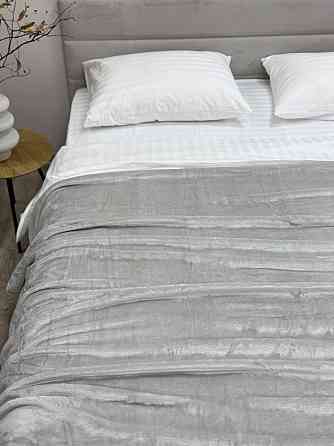 Ecotton Плед Ecotton 220х240 см Well Soft світло-сірий (24-3615 Cool gray) Киев