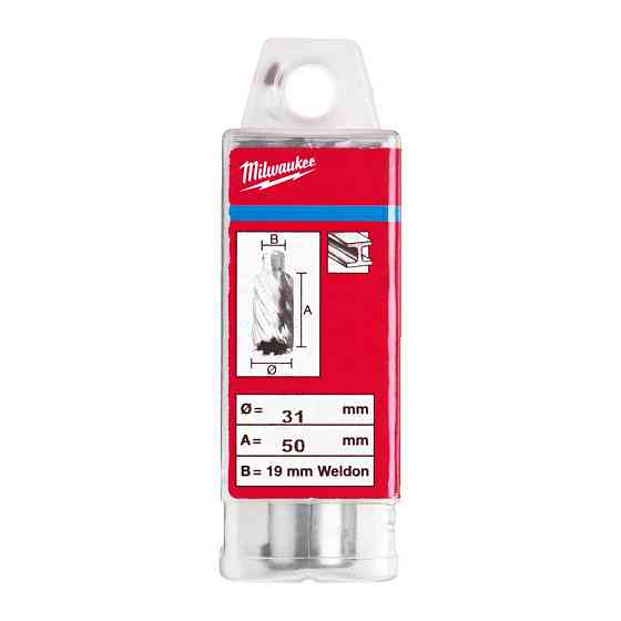 Кільцева фреза по металу MILWAUKEE HSS (WELDON), O31x50мм Одеса