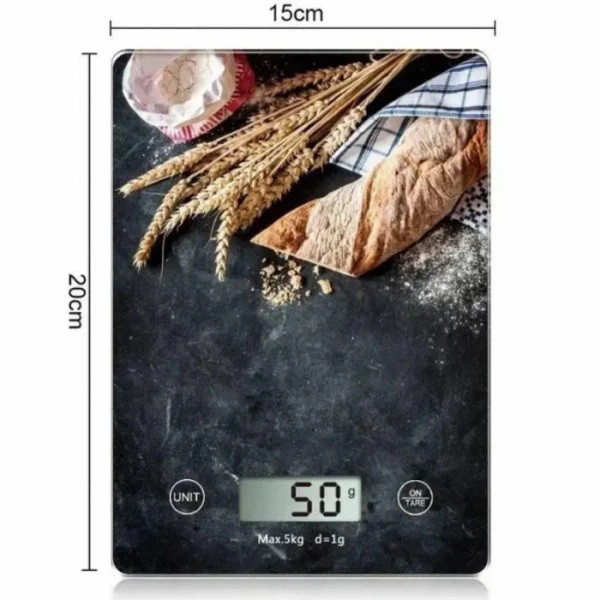 Ваги кухонні електронні Domotec MS-10004 до 5кг BP-58 Львів - фото 3