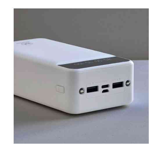 Універсальна мобільна батарея Maxcell PJ0086 30000mAh 2.1A Білий Вінниця