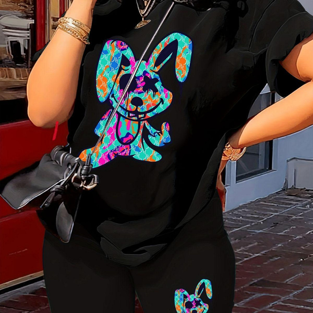 Футболка женская с принтом  48 Черная 2664087707 Днепр - изображение 1