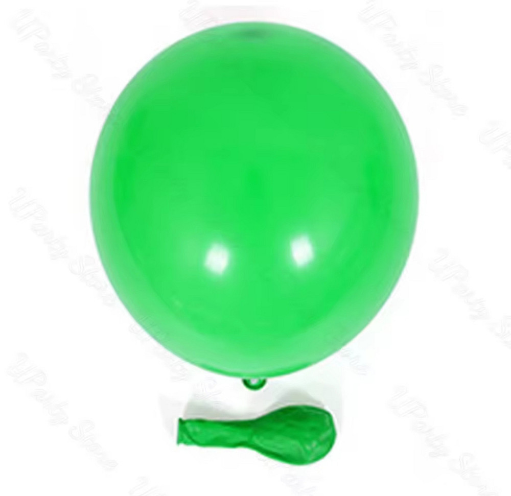 Кульки латексні зелений пастель 10' 25 см Київ - фото 1