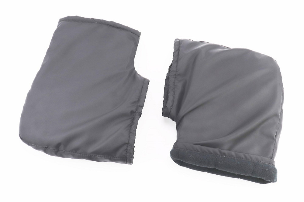 Перчатки на ручки керма теплі з водовідштовхувальної тканини "Бар Муфти" (під мототехніку з роздільними блоками керма, ≈330/140x270/210), чо Київ - фото 1