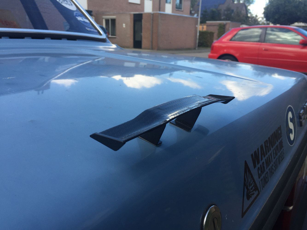 Спойлер-мини на авто или мото Чёрный Киев - изображение 3