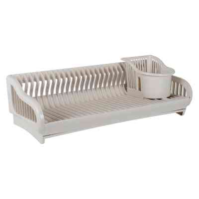 Сушарка для посуду Алеана 53 х 23 х 19 см біла троянда (алн 167091/біла роза) Вінниця