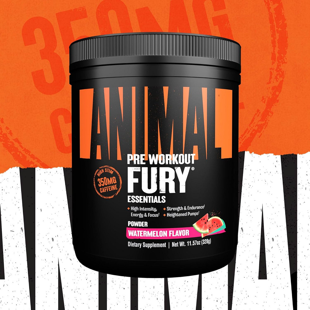 Предтренировочный комплекс Universal Nutrition Animal Fury 328 g (Watermelon) Луцк - изображение 3