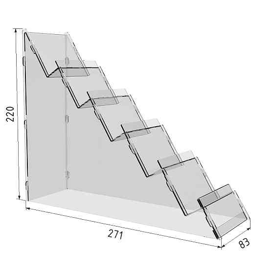 Підставка EKOSTAR під гаманці 5ти ярусна Київ