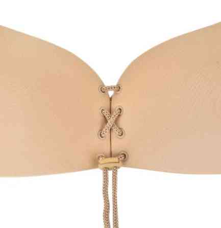 Невидимый бюстгальтер fly bra на шнуровке женский бежевый Киев