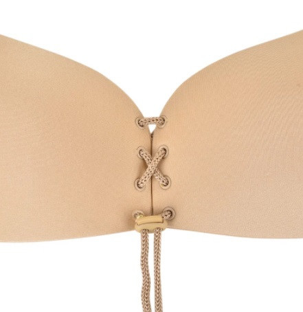 Невидимый бюстгальтер fly bra на шнуровке женский бежевый Киев - изображение 3
