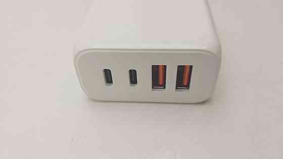 Адаптер живлення 2 в 1 Type C*2 + USB*2 20W OFS-630 (товар вживаний) Луцк