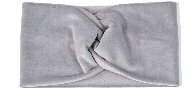 Пов'язка для волосся спортивна сіра Київ - фото 1