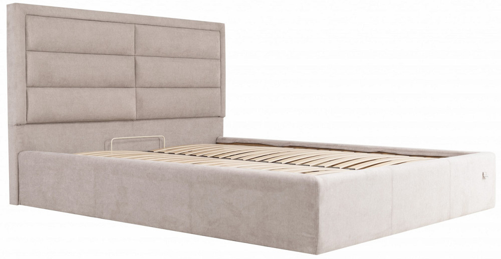 Кровать Двуспальная Orlando Comfort 180 х 190 см Мисти Mocco С подъемным механизмом и нишей для белья Мокко Днепр - изображение 10