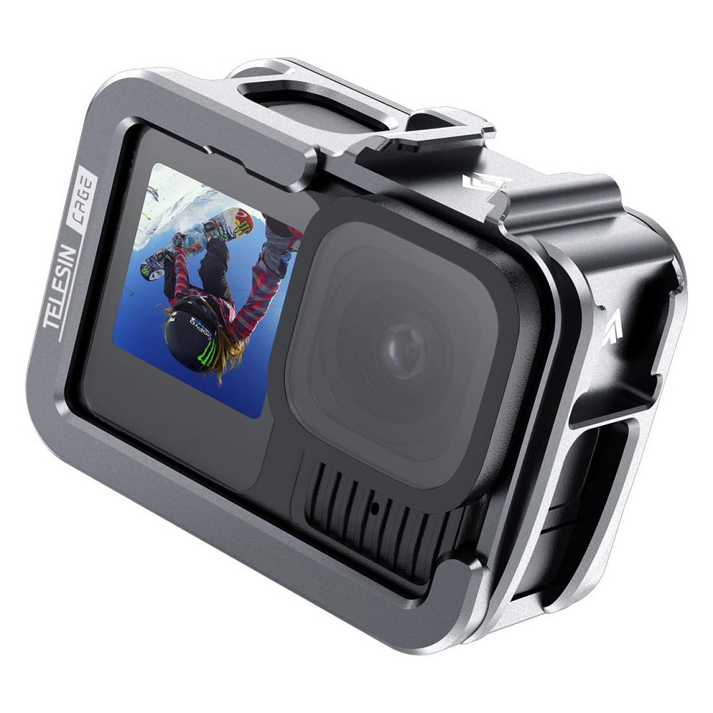 Рамка GoPro 13/12/11/10/9 вертикальна/горизонтальна алюмінієва Telesin S6-FMS-14-TGP Київ - фото 1