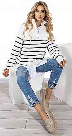 Свитер OVERSIZE на змейке (42-48) Киев