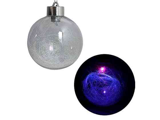 Шарик новогодний LED Нити разным цветом 10cм. DSCN9976 ТМ КИТАЙ Киев