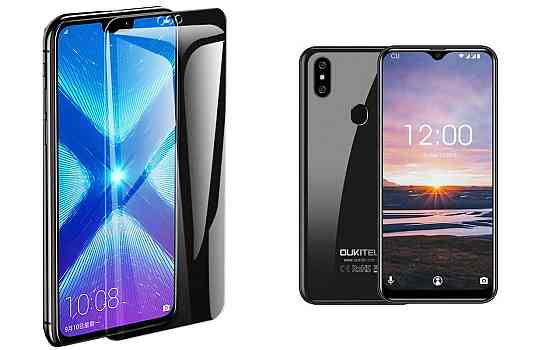 Захисне скло NeoGlass для OUKITEL C15 Pro, C15 Pro Plus – надпрозоре та стійке Київ