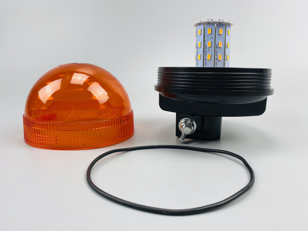 Маячок проблисковий LED 12В/24В 127мм х 173мм 60 LED chip 5730 багатофункціональна сигнальна лампа Мукачево - фото 2