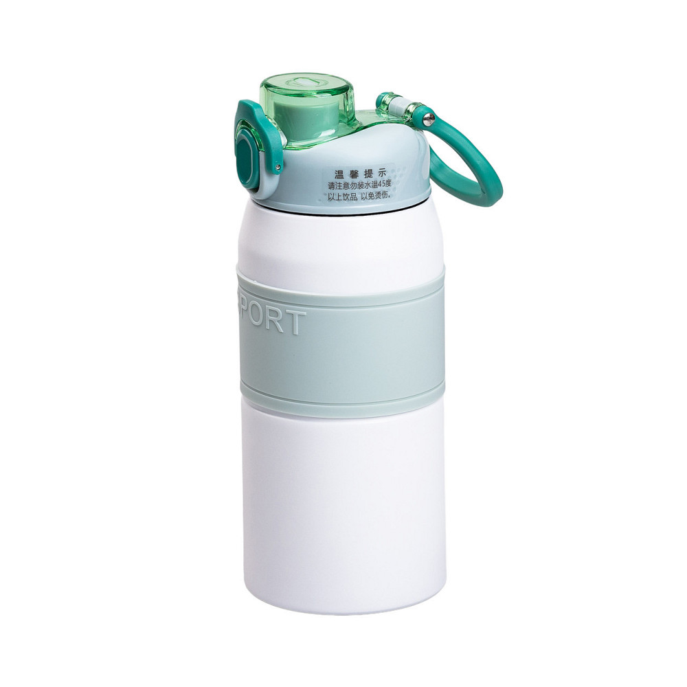 Термос Sport 600 мл м'ятний з нержавіючої сталі Київ - фото 4