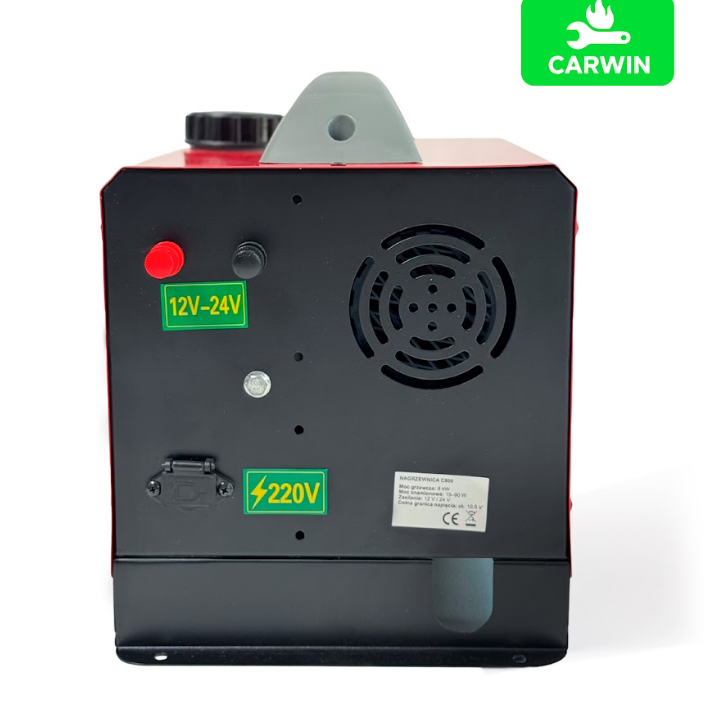 Автономний дизельний обігрівач (Webasto) CARWIN 10 кВт (12В/24В/220В) з LCD-дисплеєм та пультом ДК Київ - фото 5