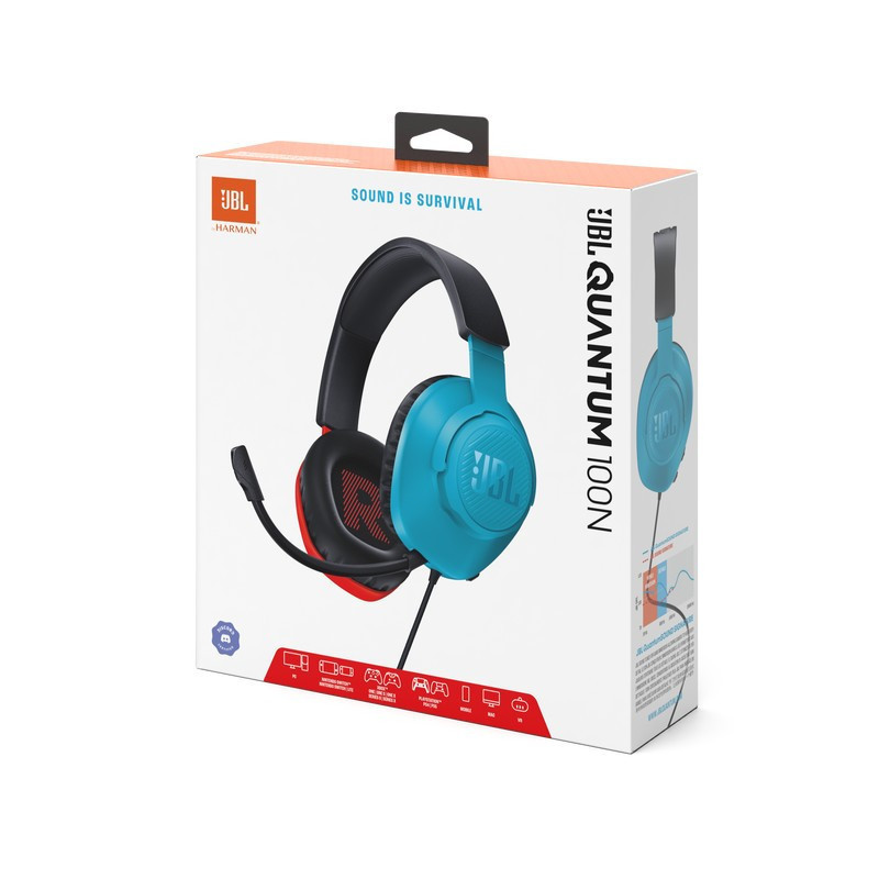 Гарнітура JBL Quantum 100N Black (JBLQTUM100N) ( 23168 ) Харьков - изображение 9