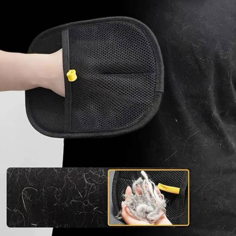 Щетка перчатка для чистки одежды и ковров 24*16 см / Электростатическая перчатка от шерсти Киев - изображение 8