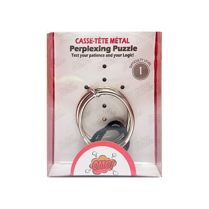 Металева головоломка "Perplexing puzzle" 5562D-9, 1 складність Вінниця - фото 1