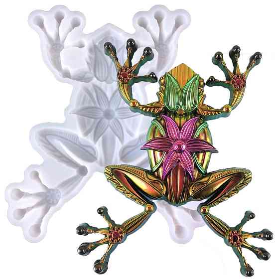 Молд силіконовий Жаба 197 на 164 см сірий Київ