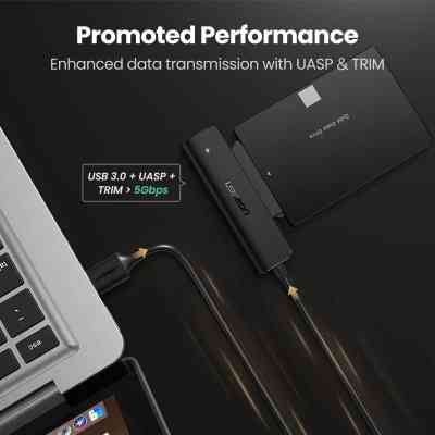 Перехідник USB 3.0 Type-А to SATA III (F) CM321 Ugreen (70609) Вінниця