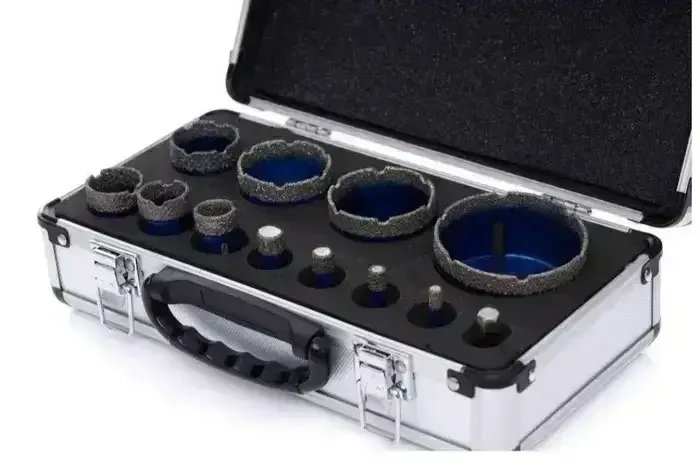 Комплект AL-FA ALDHSS11 – алмазні коронки для плитки, набір 11 шт., 6–68 мм Львів - фото 3