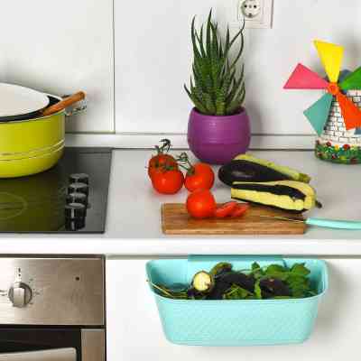 Контейнер для сміття Irak Plastik Навісний Рожевий 3.2 л (12069) Вінниця