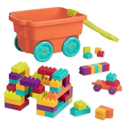 Конструктор Battat Архитектор 54 детали в тележке (BT2539Z/BT4539Z) Винница - изображение 1